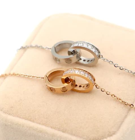Titanium Steel Necklace for Women (Fashion Jewelry)