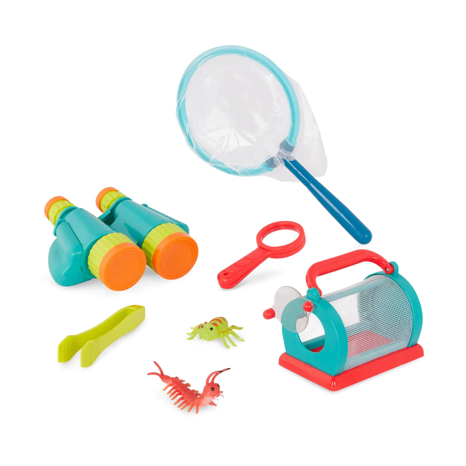 B. toys- Kids Explorer Kit – Outdoor Toys – Insect Net Binoculars Magnifier – Bug Catching Set – 4 Years +