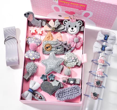 Cute Cartoon Hair Accessories for Girls - Animal Hair Ties