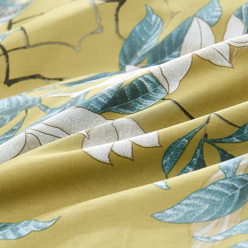 60s Long-staple Cotton Satin Bedding Set with Stripes