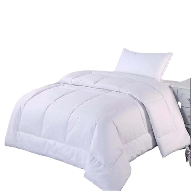 Luxury Hotel Bedding Set with Silk Cotton Comforter