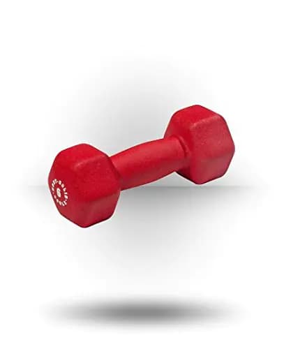 Neoprene Hex Dumbbell 6lbs Red