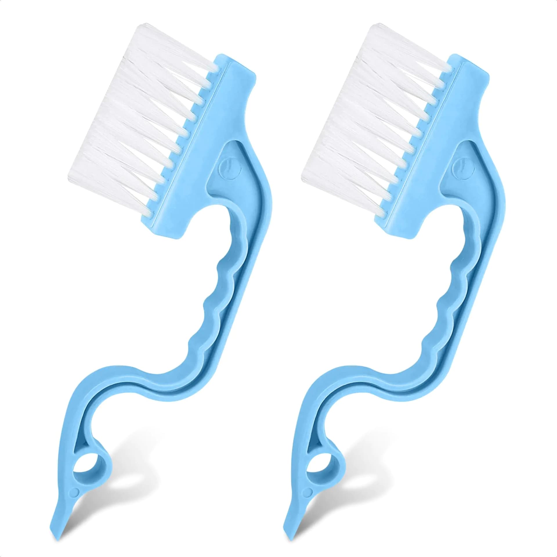 Crevice Cleaning Brush Set With Hard Bristles