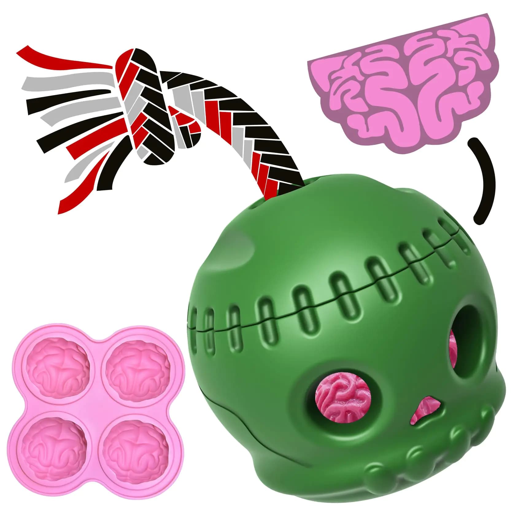 Dog Toys for Aggressive Chewers Bundle Set