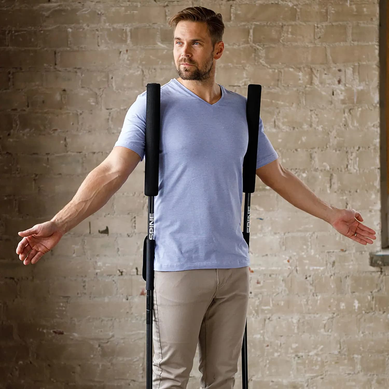 SpineGym Adjustable Back Exerciser Core Strength Trainer