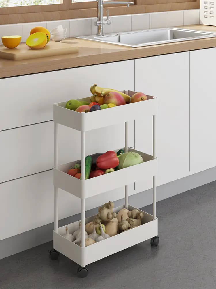 Bathroom and Kitchen Storage Rack Shelf