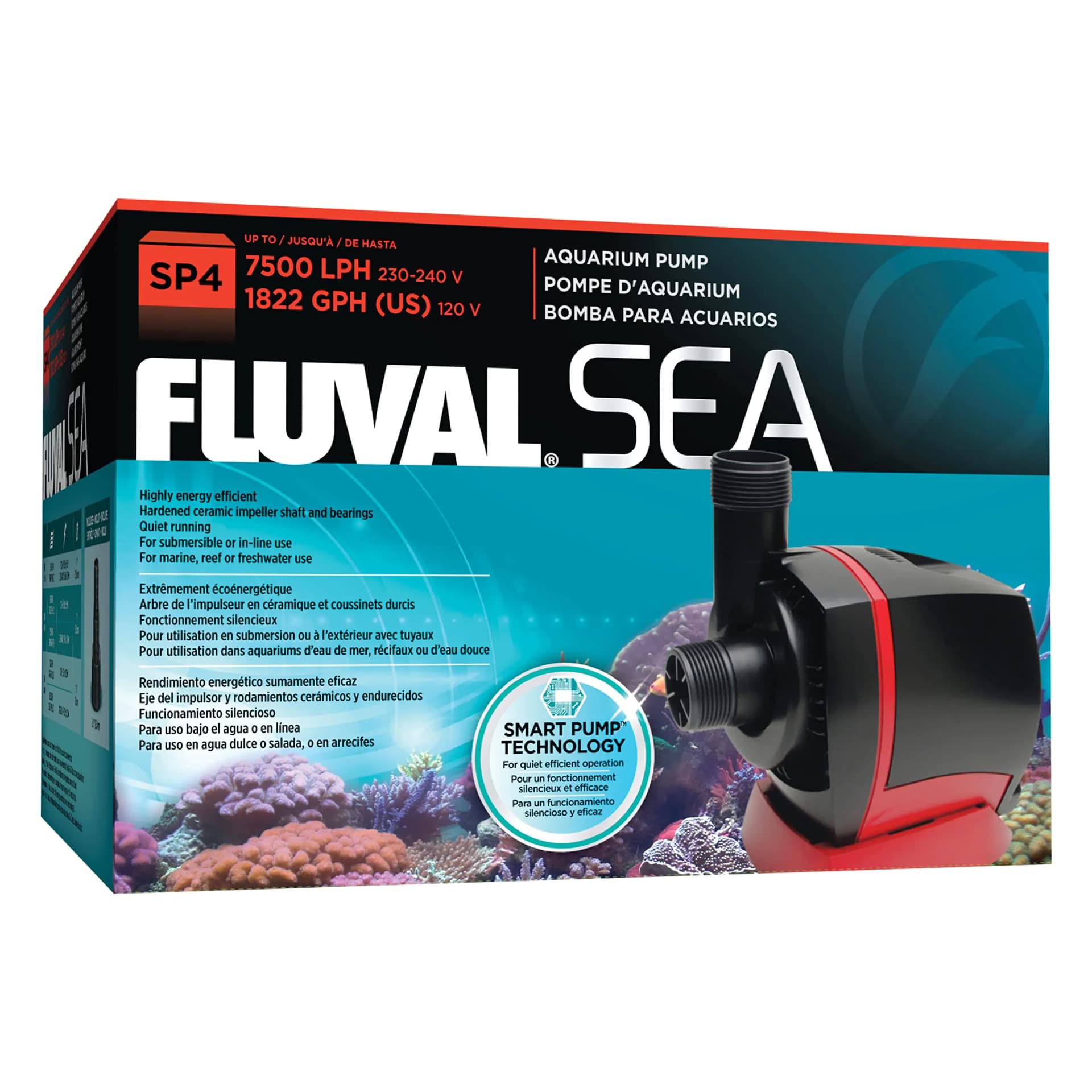 Fluval Sea SP4 Sump Pump for Freshwater & Saltwater Aquariums 14337