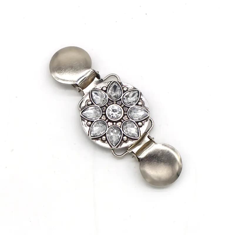 Turquoise Sweater Clip Brooch for Women Fashion