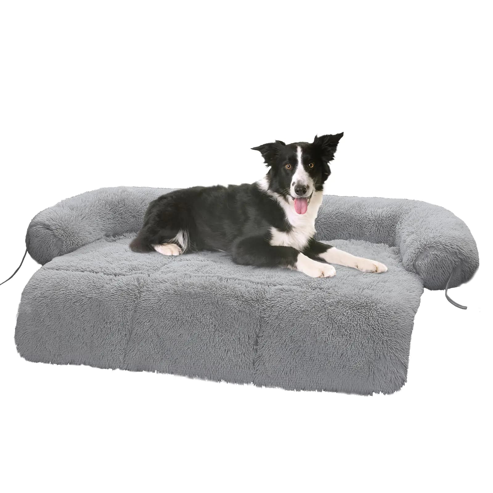 Medium Calming Dog Bed with Washable Cover