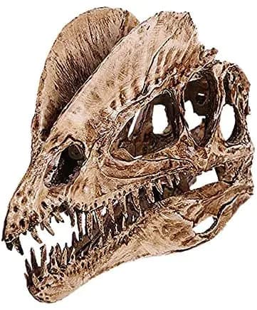 T-Rex Skull Resin Aquarium Decoration Statue