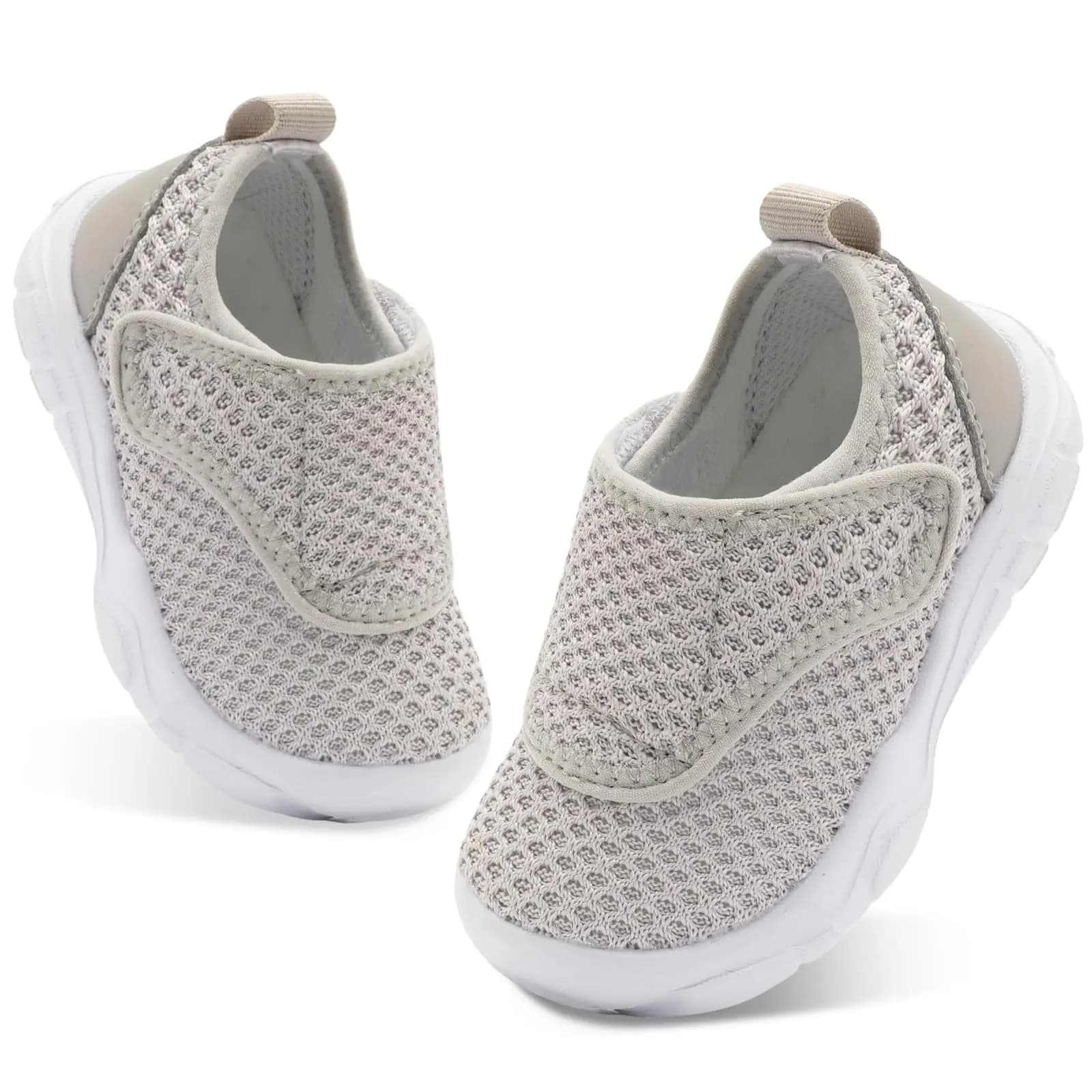Girls Toddler Sneakers Grey Size 8