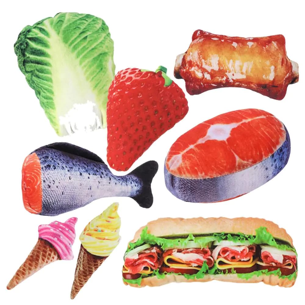 Dog Toys for Aggressive Chewers, 8-Piece Set
