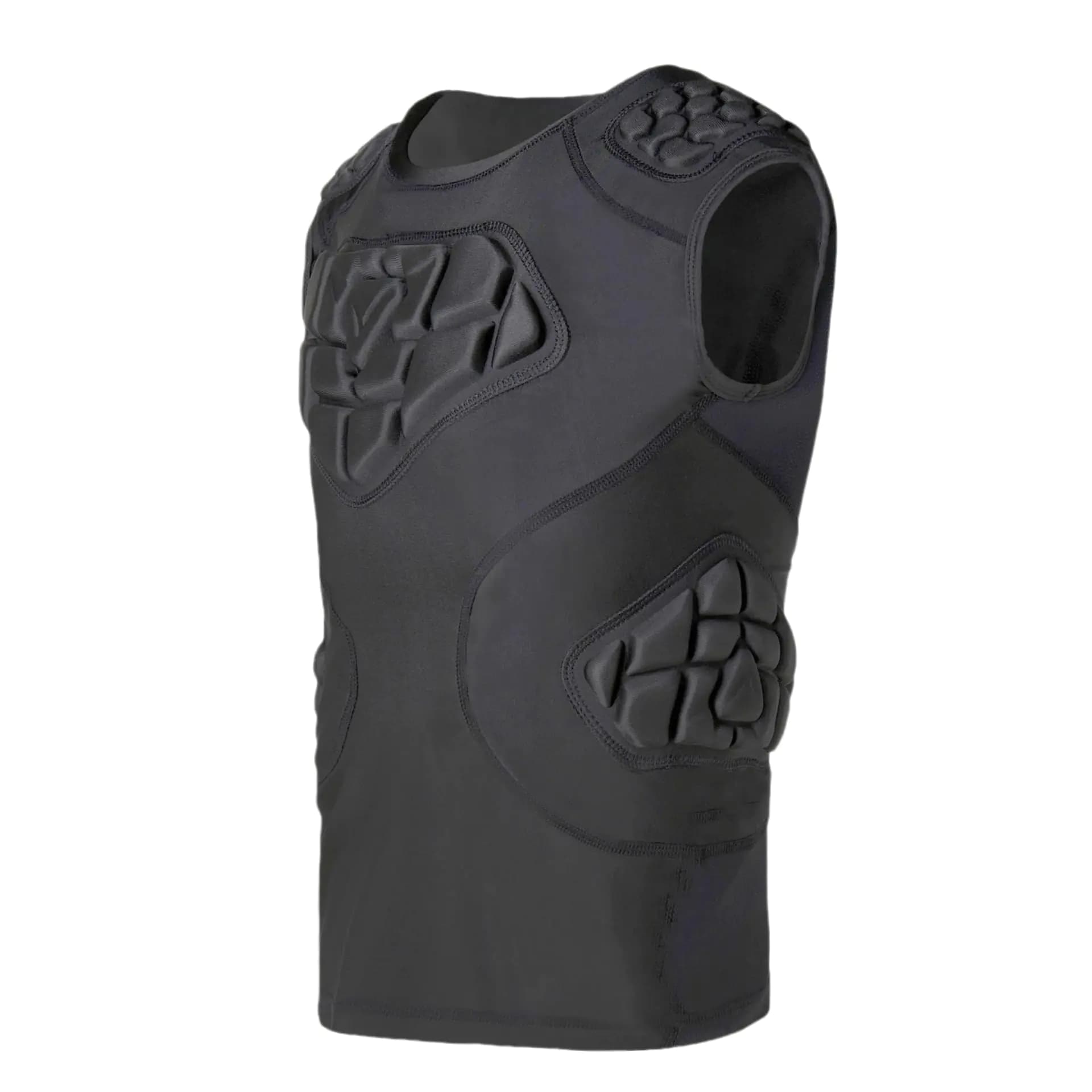 Padded Compression Protective Sports Vest Large