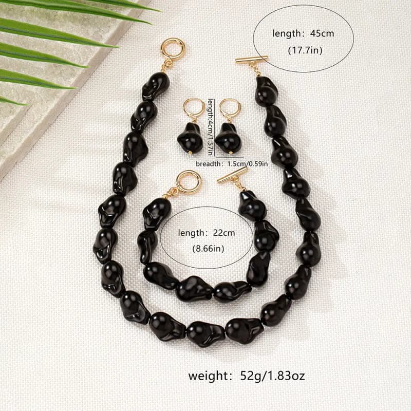 Irregular Pearl Jewelry Set