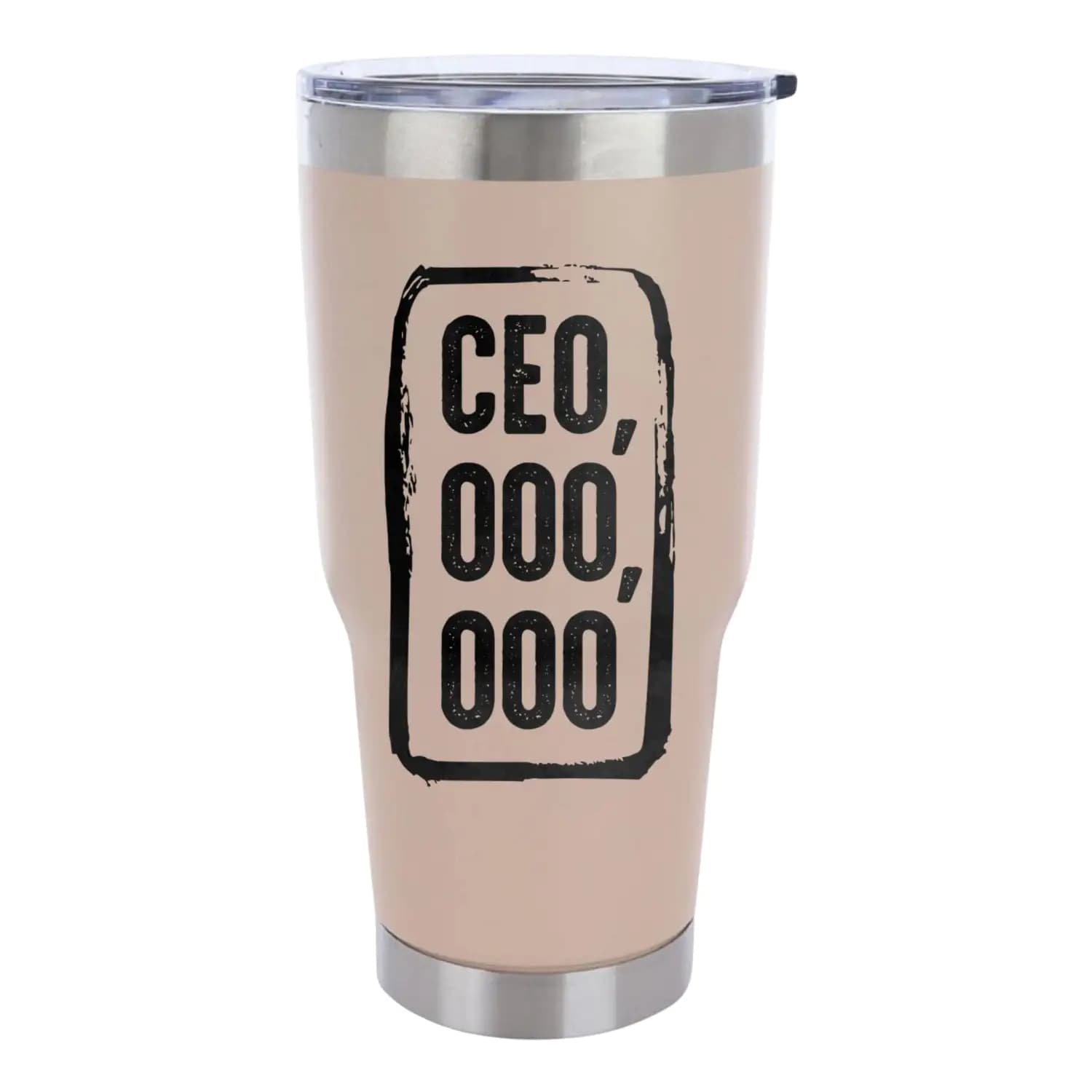 CEO,000,000 30oz Insulated Vacuum Sealed Tumbler