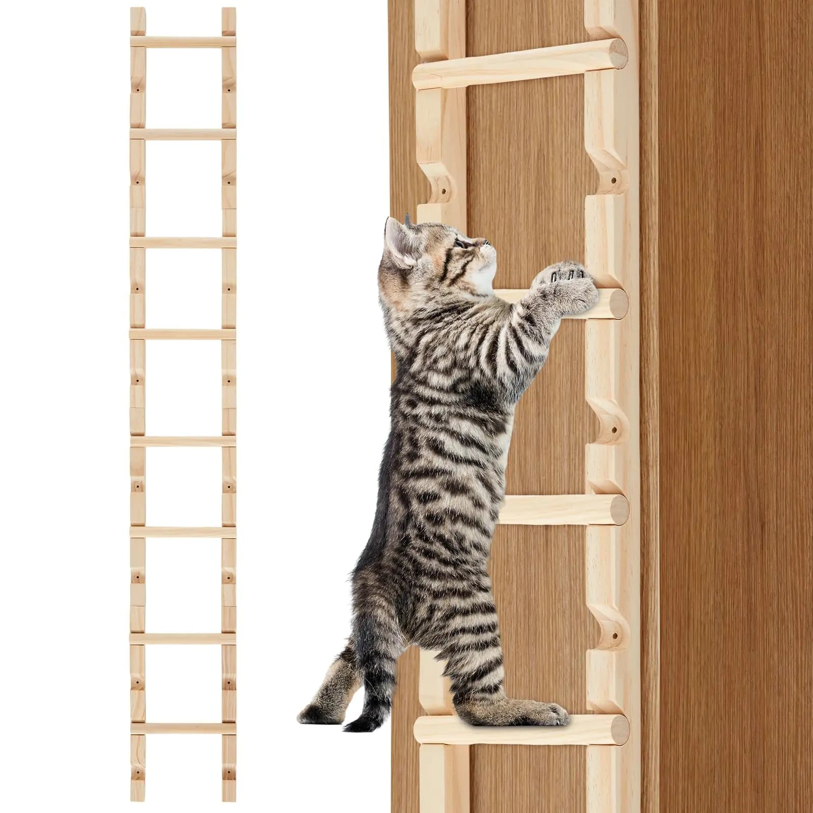 Cat Wall Climbing Stairs Set Four Pieces