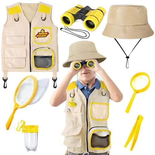 Kids Explorer Camping Gear Set With Vest