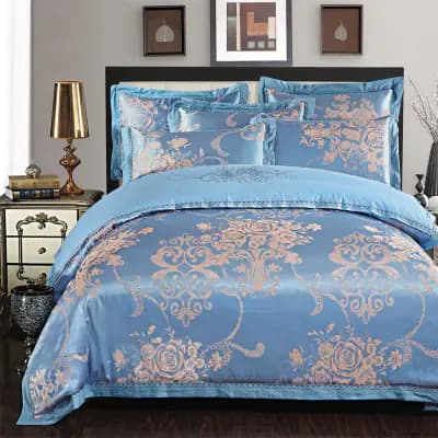 Pure Cotton Jacquard 4-Piece Bedding Set (Wholesale)