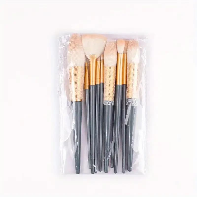 10Pcs Soft Fluffy Makeup Brushes Set for Beauty Tools