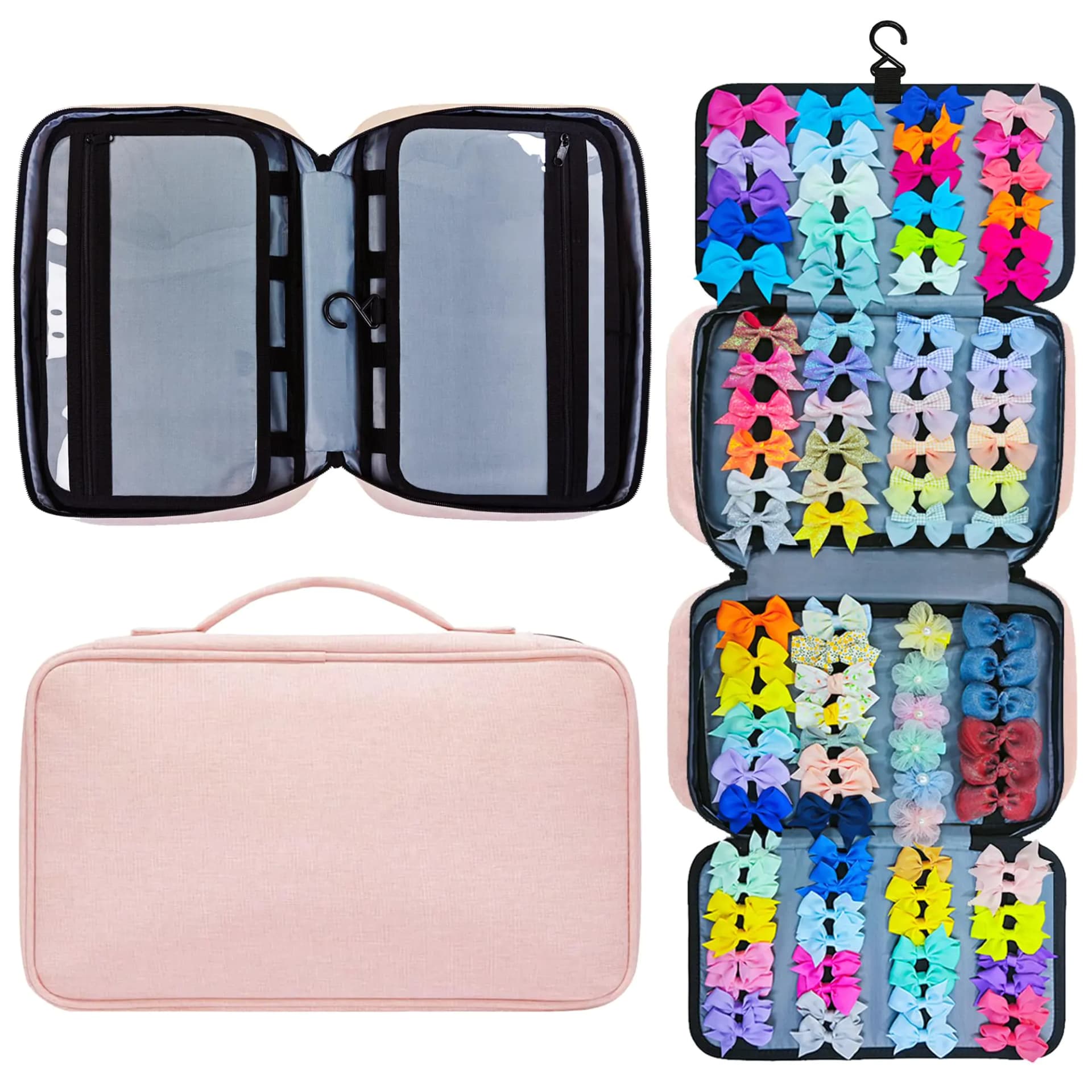 Baby Girl Hair Accessories Storage Organizer Bag