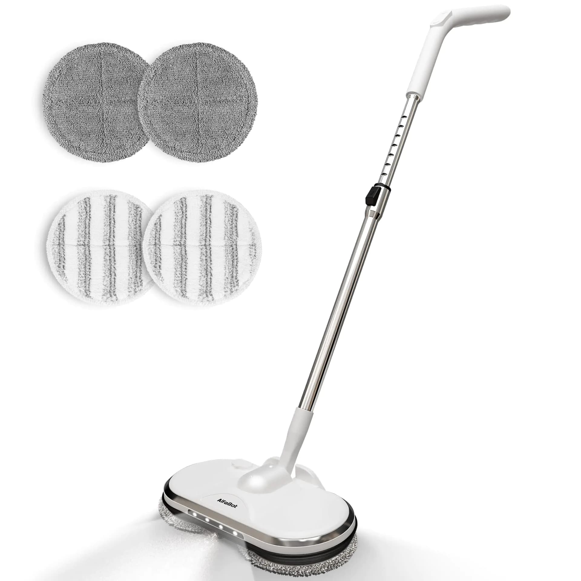 Cordless Electric Spin Mop with Water Sprayer