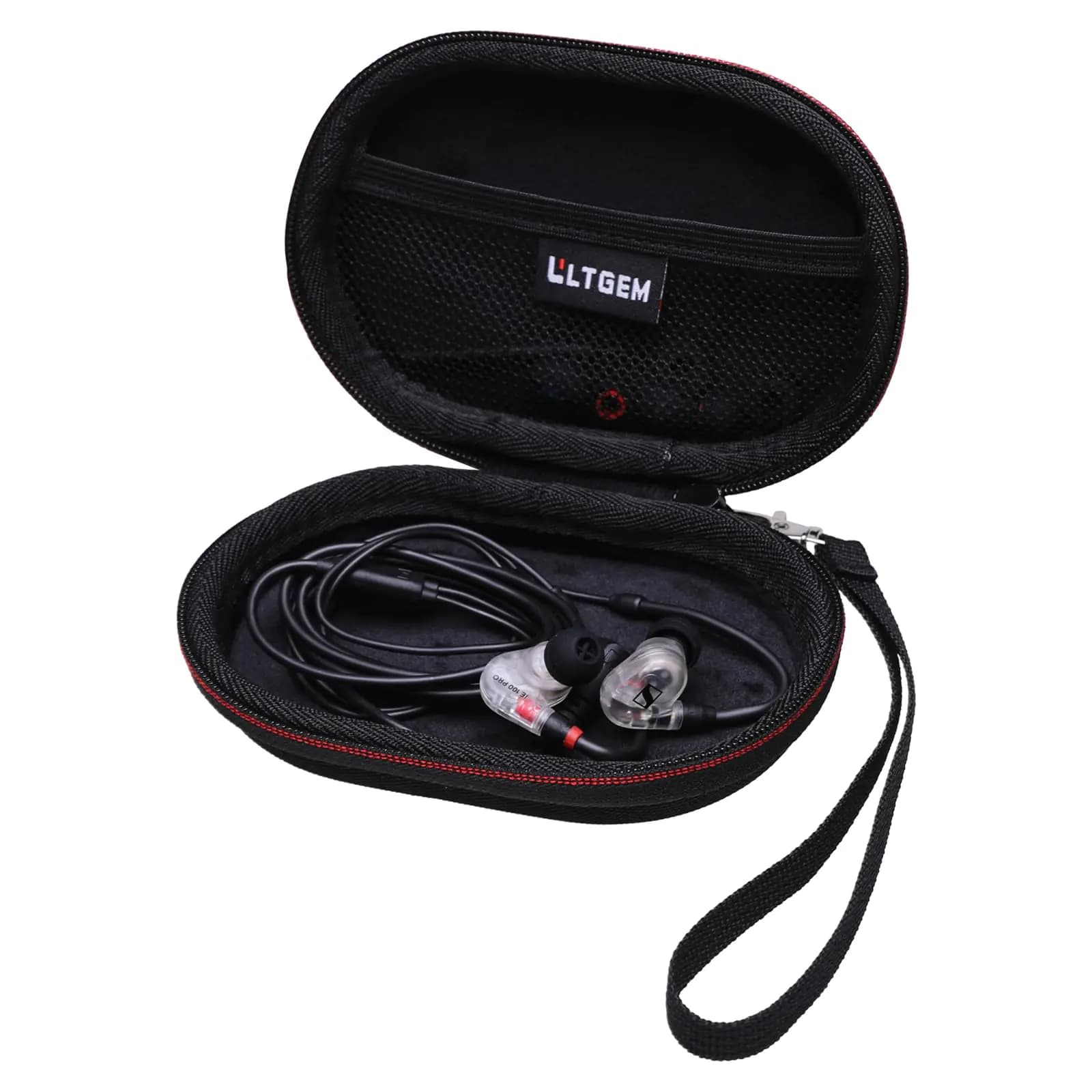 LTGEM Hard Travel Case for Beats Flex / Powerbeats3 Wireless Earbuds