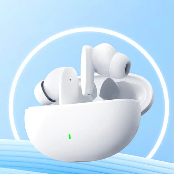 Wireless Earbuds with Microphones and Noise Cancellation