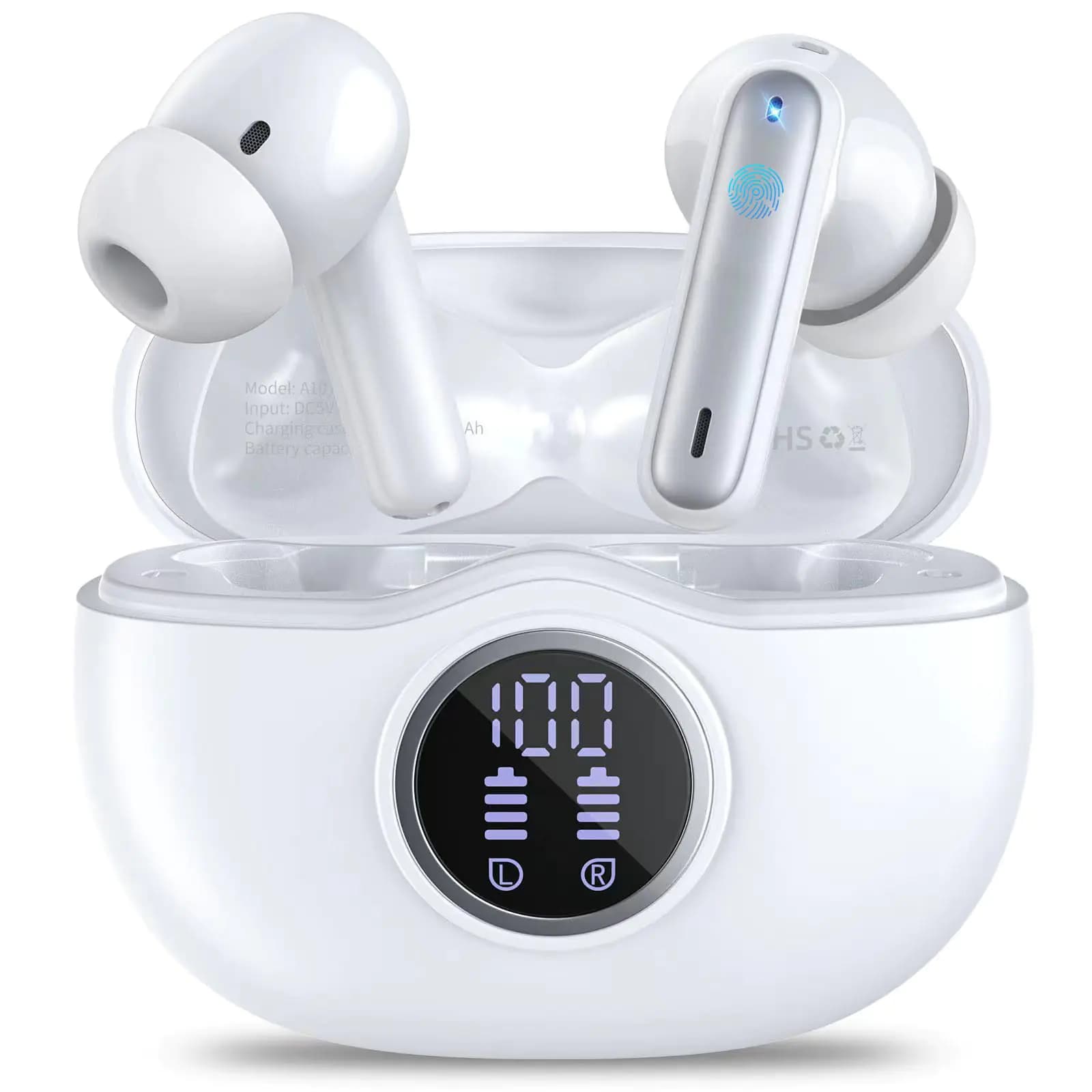 Wireless Earbuds Bluetooth 5.3 Noise Cancelling IPX7