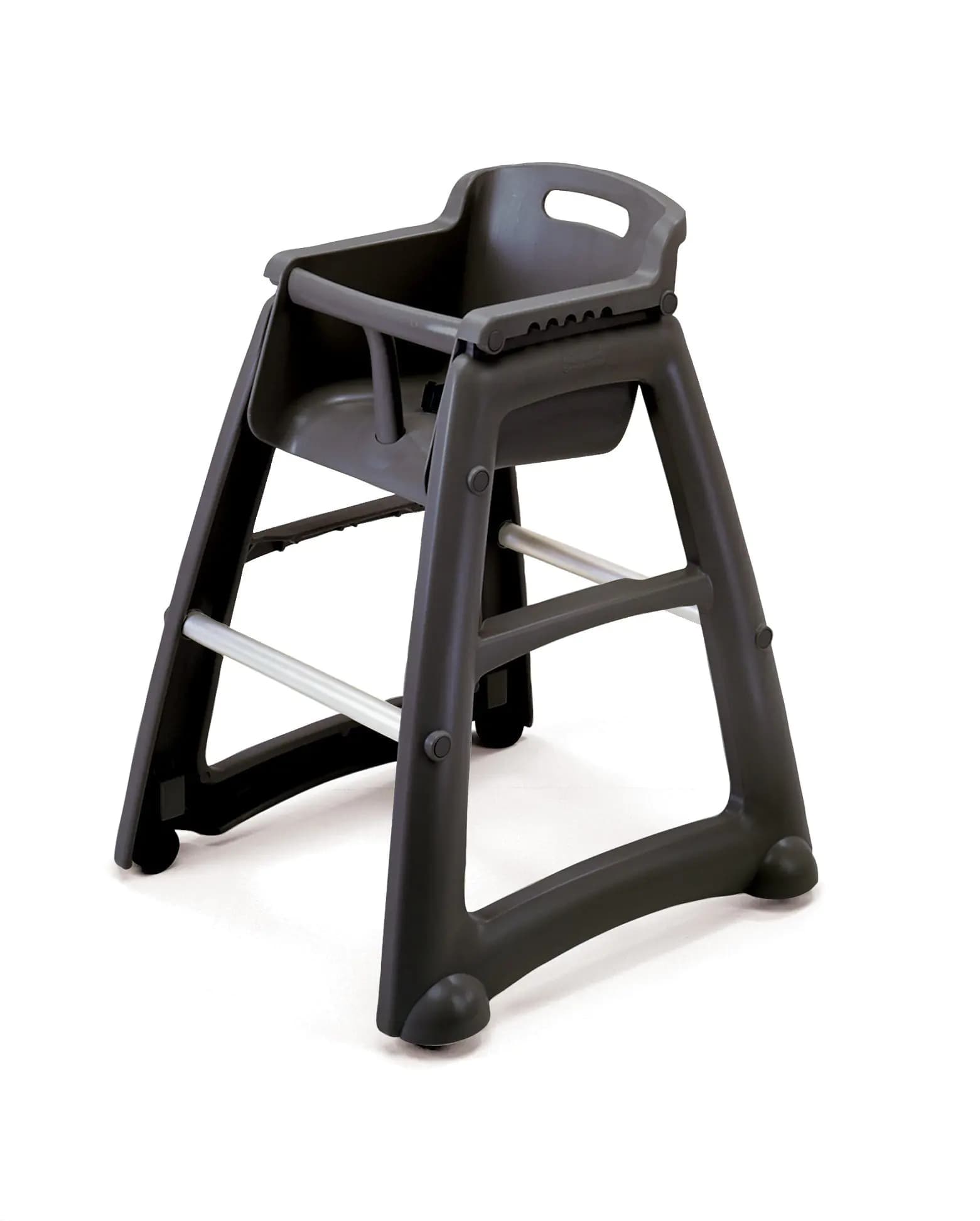 Rubbermaid Sturdy High Chair Black Stackable