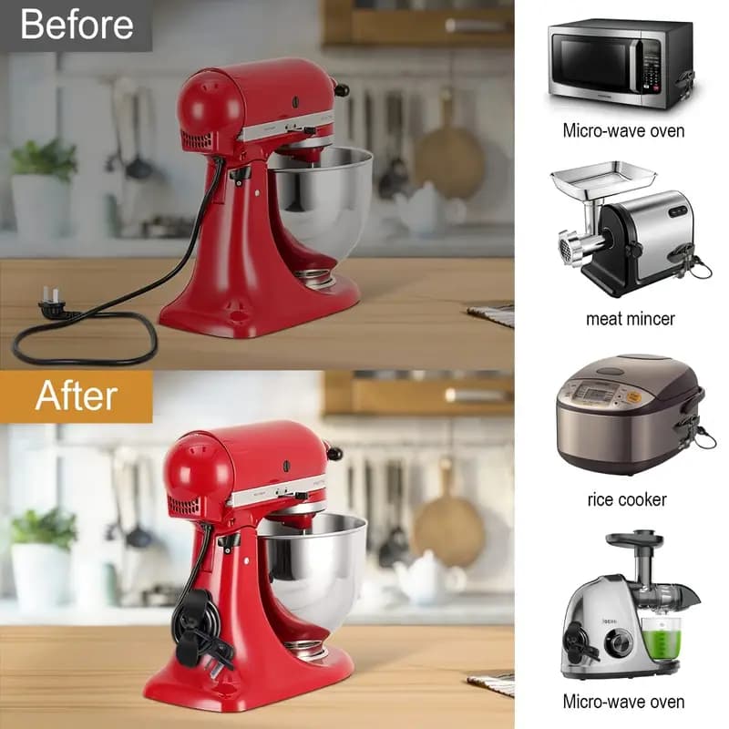6 Cable Organizers for Kitchen Appliances and Gadgets