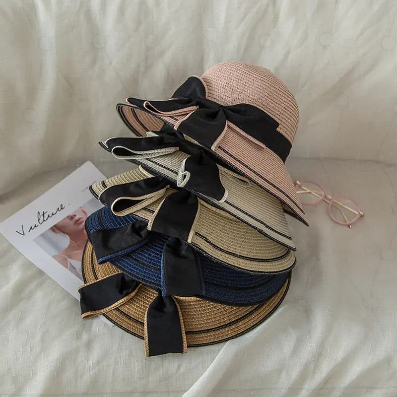 Big Bow Hat for Women - Fashion and Personality