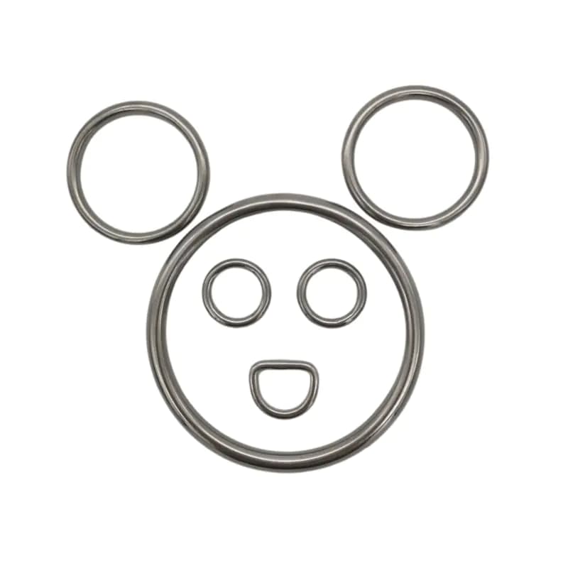 Stainless Steel Rings for Yoga Swing Accessories