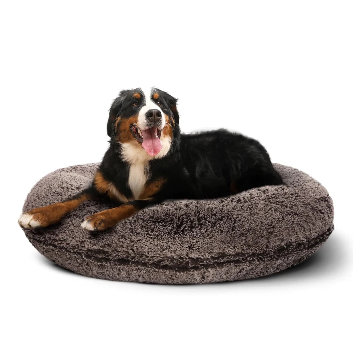 Bessie and Barnie Plush Bagel Dog Bed