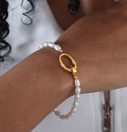 Luxe Pearl Freshwater Pearl Jewelry Set