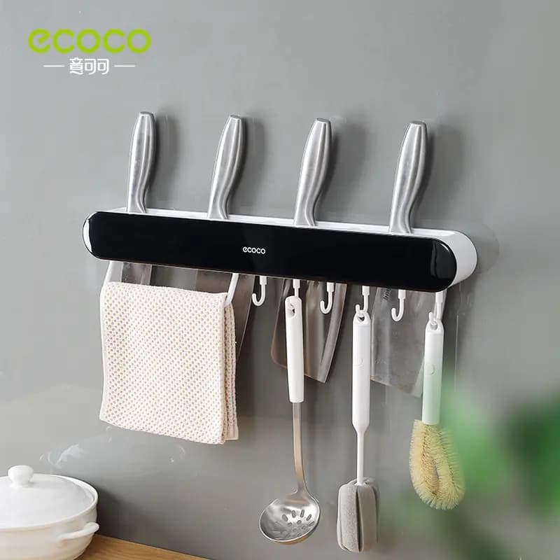 Multifunctional Wall-Mounted Kitchen Storage Rack