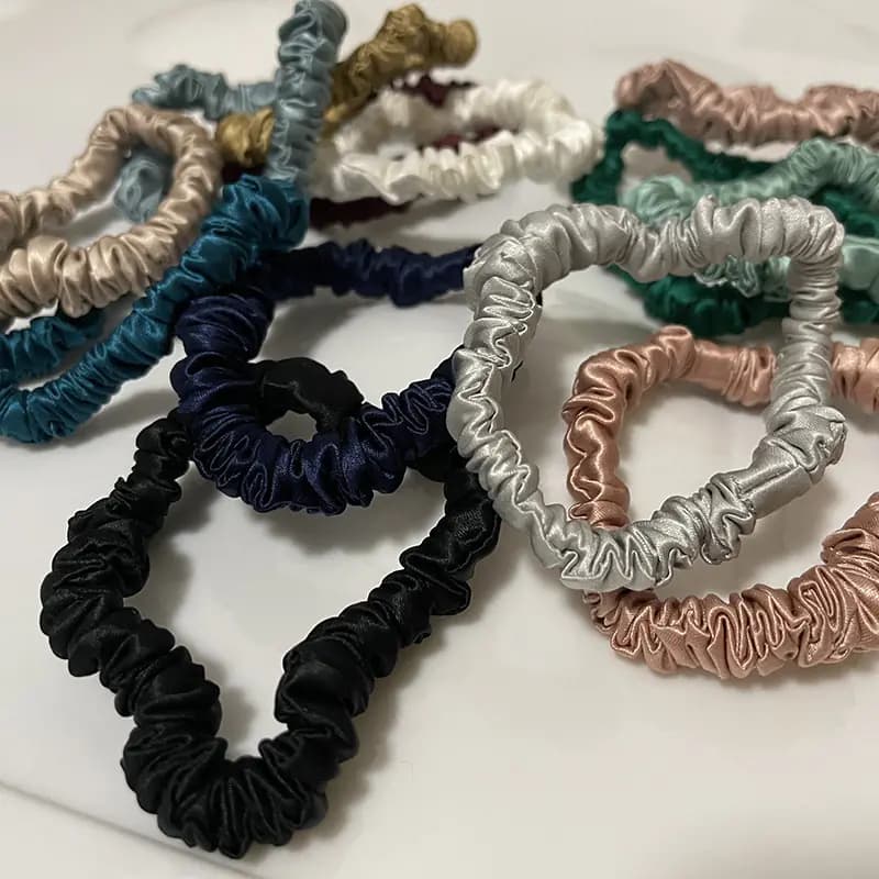 Silk Hair Ties for Girls - Hair Accessories Set