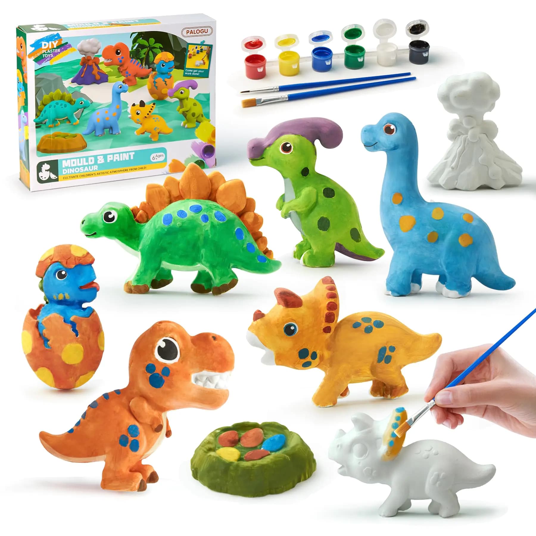Kids Ceramic Painting DIY Craft Set