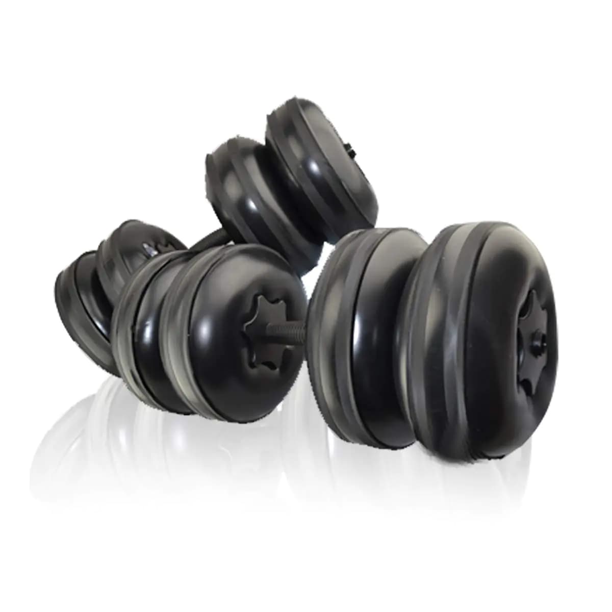 Adjustable Water Filled Dumbbells Set 20-45lbs