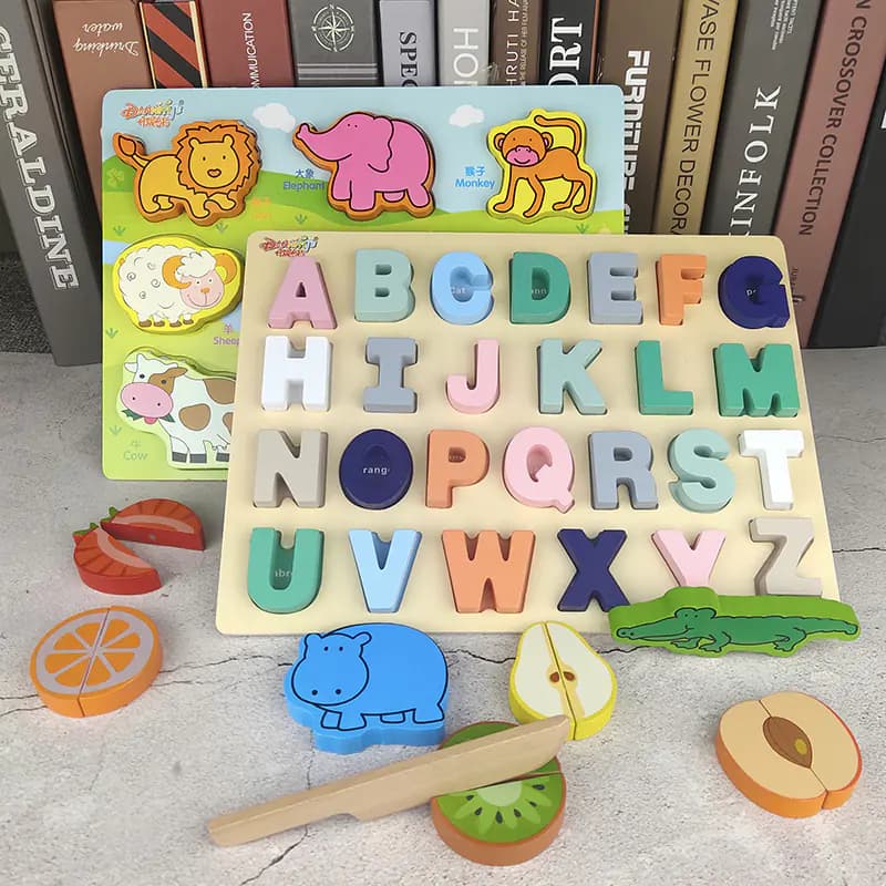 3D Shape Puzzle for Early Education Kids' Toys