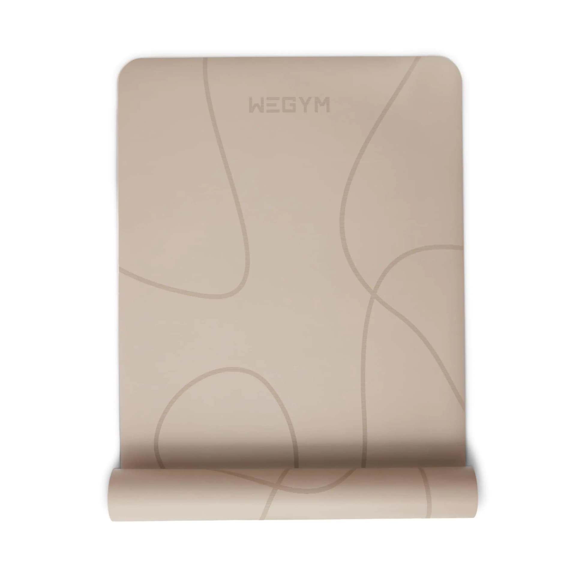 Cushioned Yoga Mat 4mm Anti Slip Desert Tan