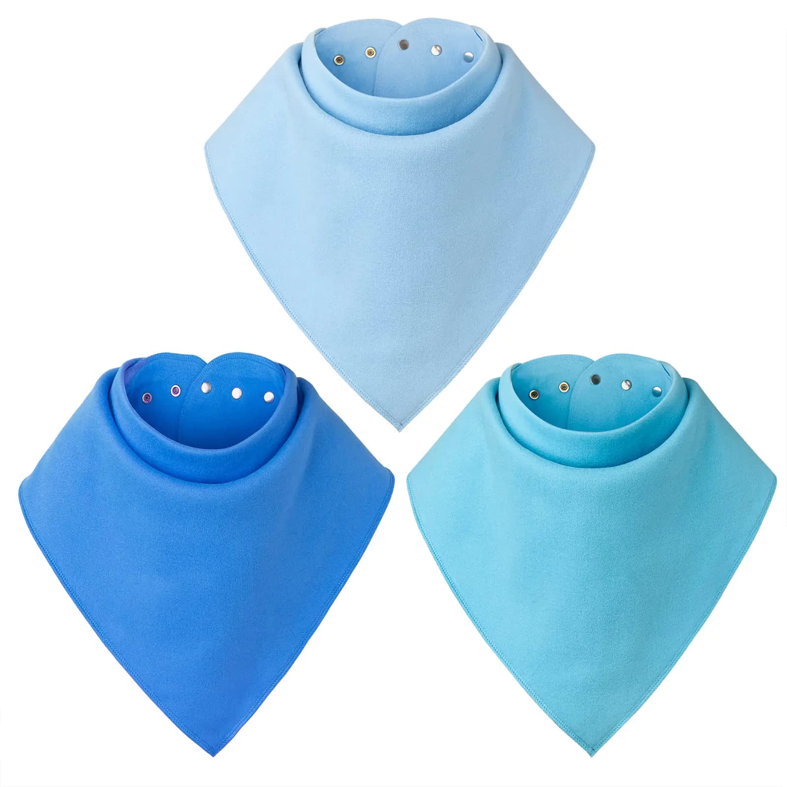 Adult Waterproof Bibs for Eating Pack of 3