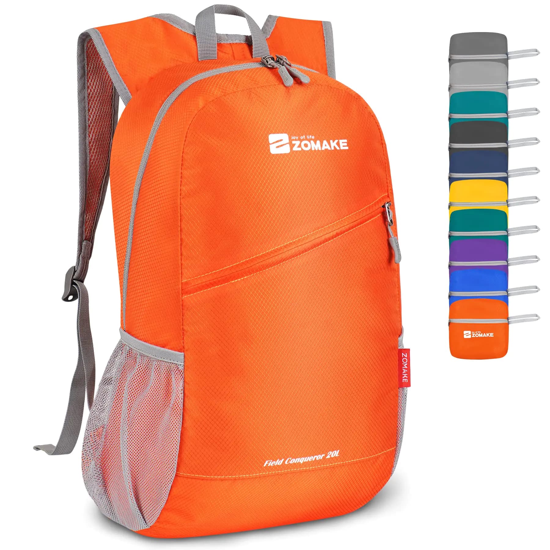 Lightweight Packable Backpack 20L Orange