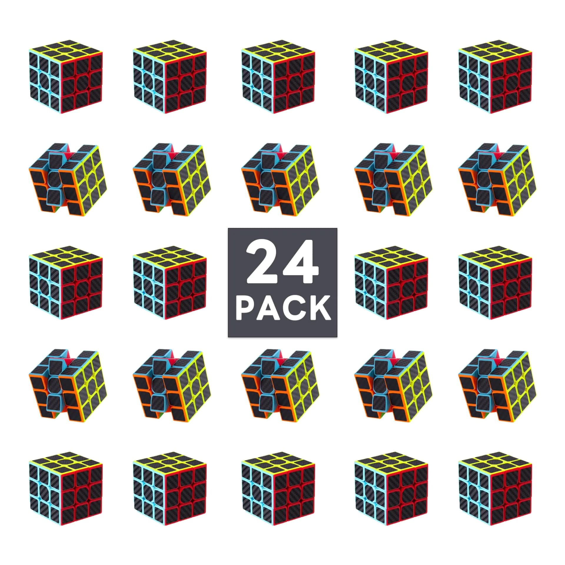 Mini Magic Cube Puzzle 24-Pack