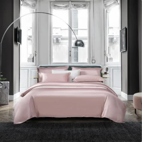 Double-Sided Silk Four-Piece Bedding Set