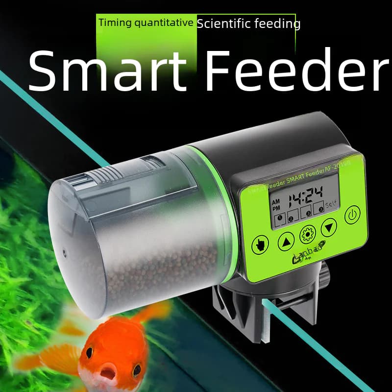 Smart Automatic Fish Feeder for Aquariums (Large Capacity)