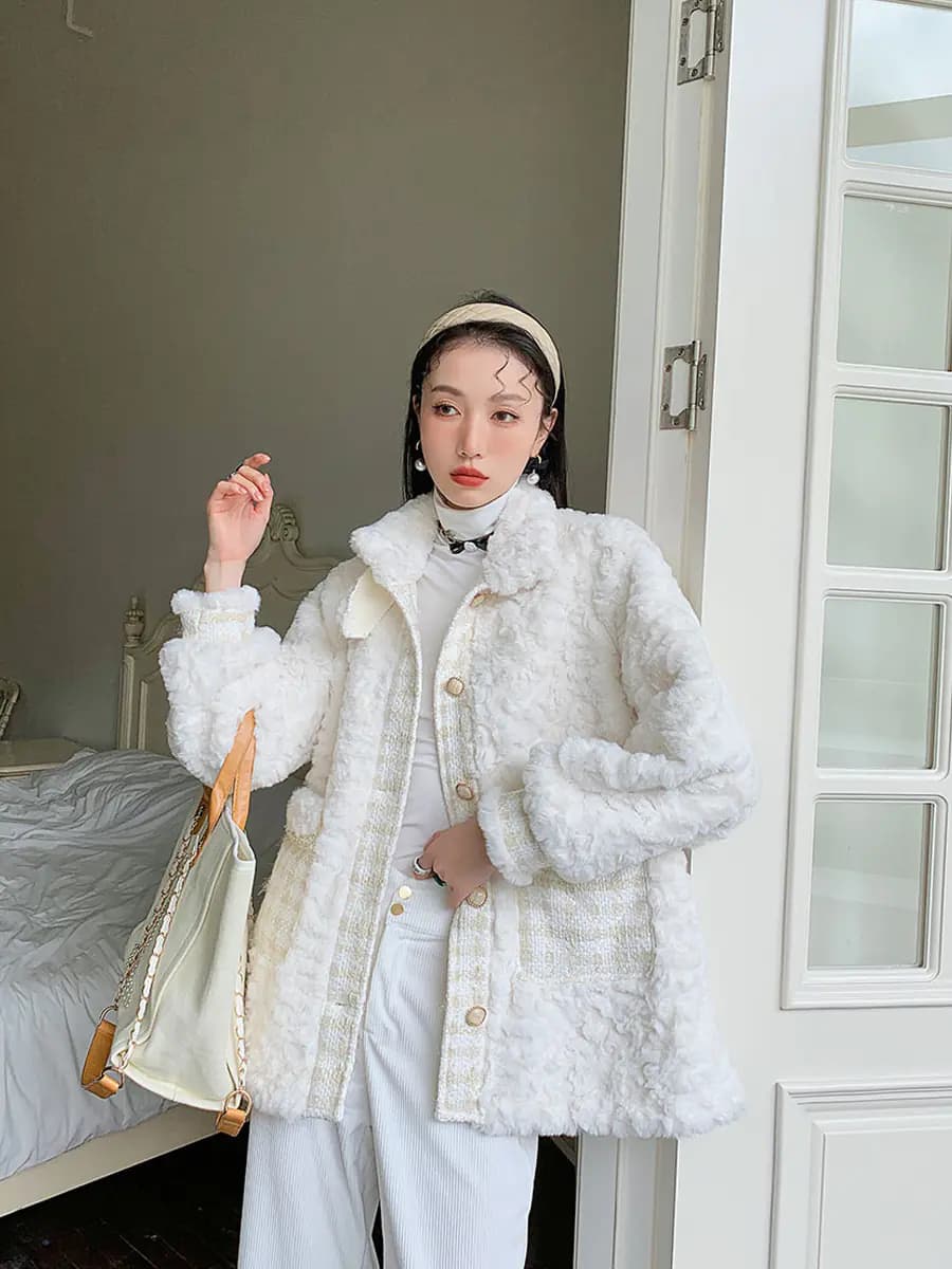 Loose Fit Thick Jacket for Women Fashion