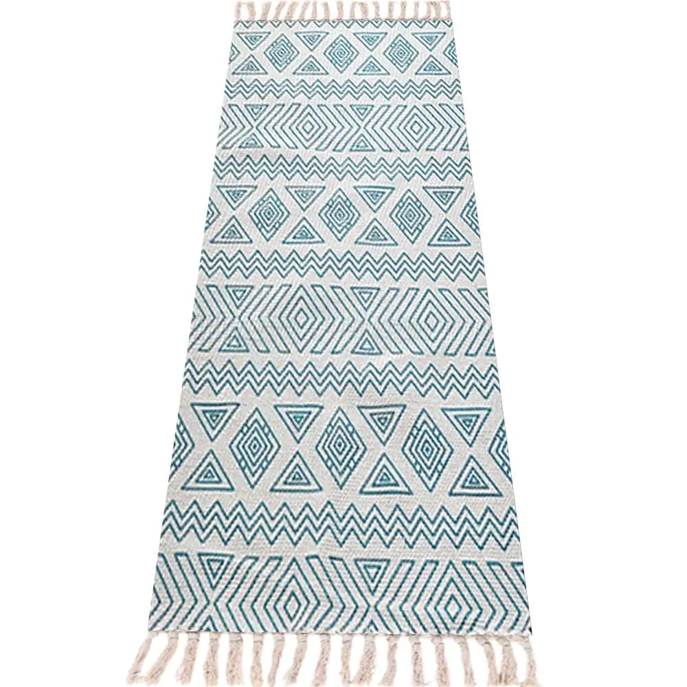 Cotton Yoga Mat Absorbent Grippy Tight Weave