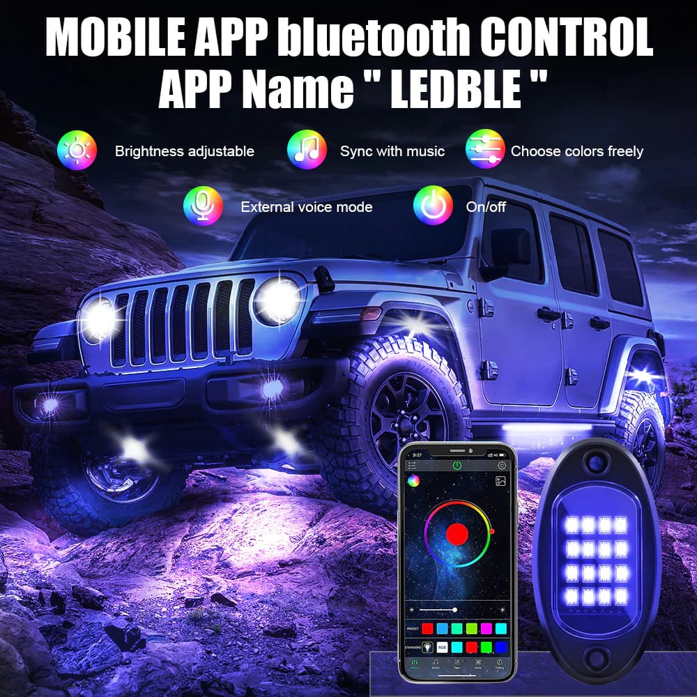 Rhythm Glow Car LED Lights