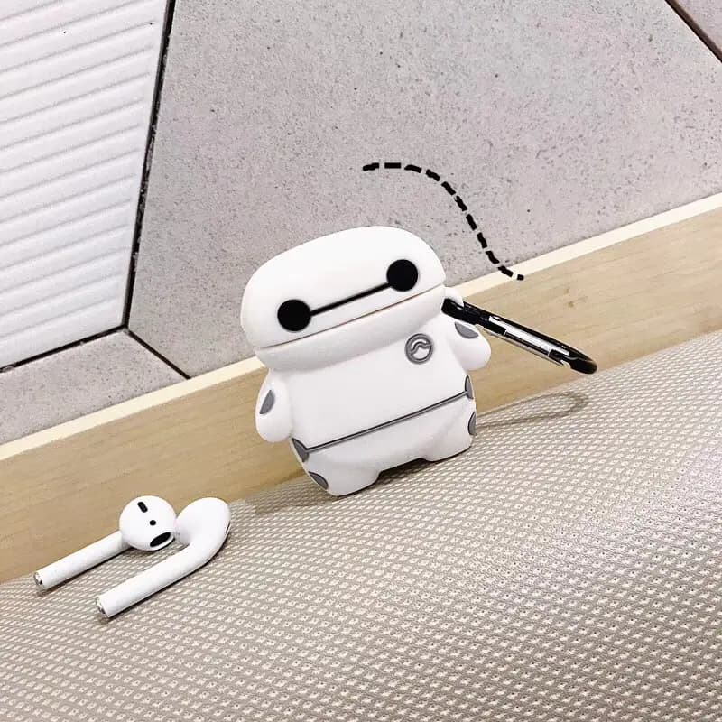 Cute Cartoon Silicone Case for Wireless Earbuds