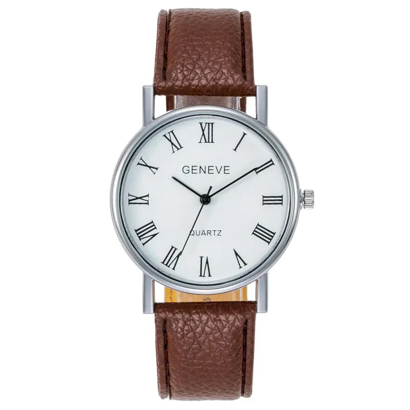 Genuine Leather Couple's Watches